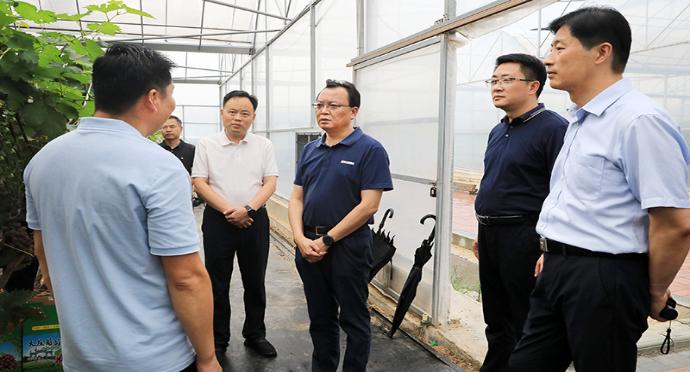 蔣曦在段園鎮(zhèn)調(diào)研特色產(chǎn)業(yè)發(fā)展情況時(shí)強(qiáng)調(diào)